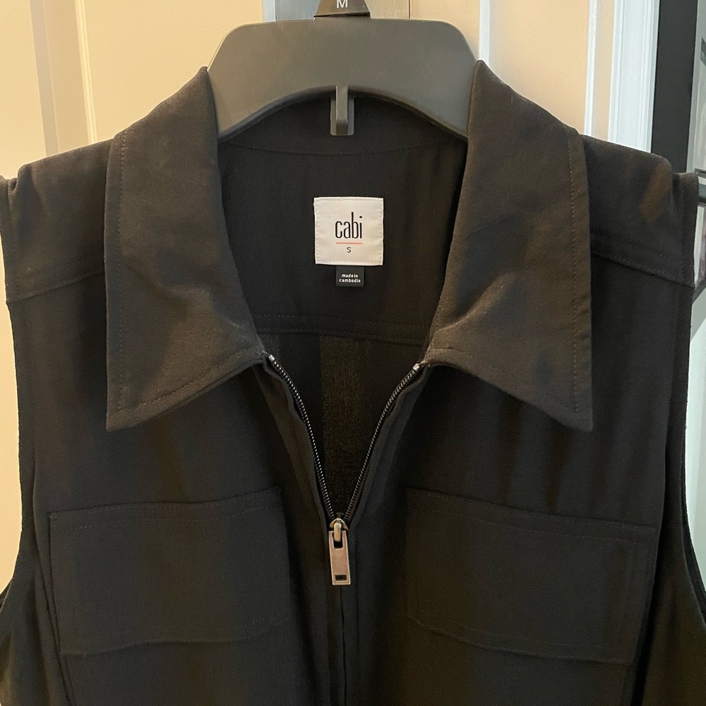 Cabi jumpsuit with tie waist and joggers bottoms